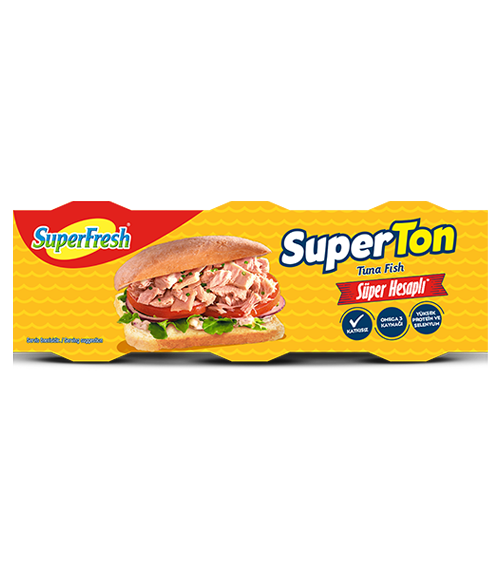 SUPERTON TON TUNA SUNFLOWER OIL