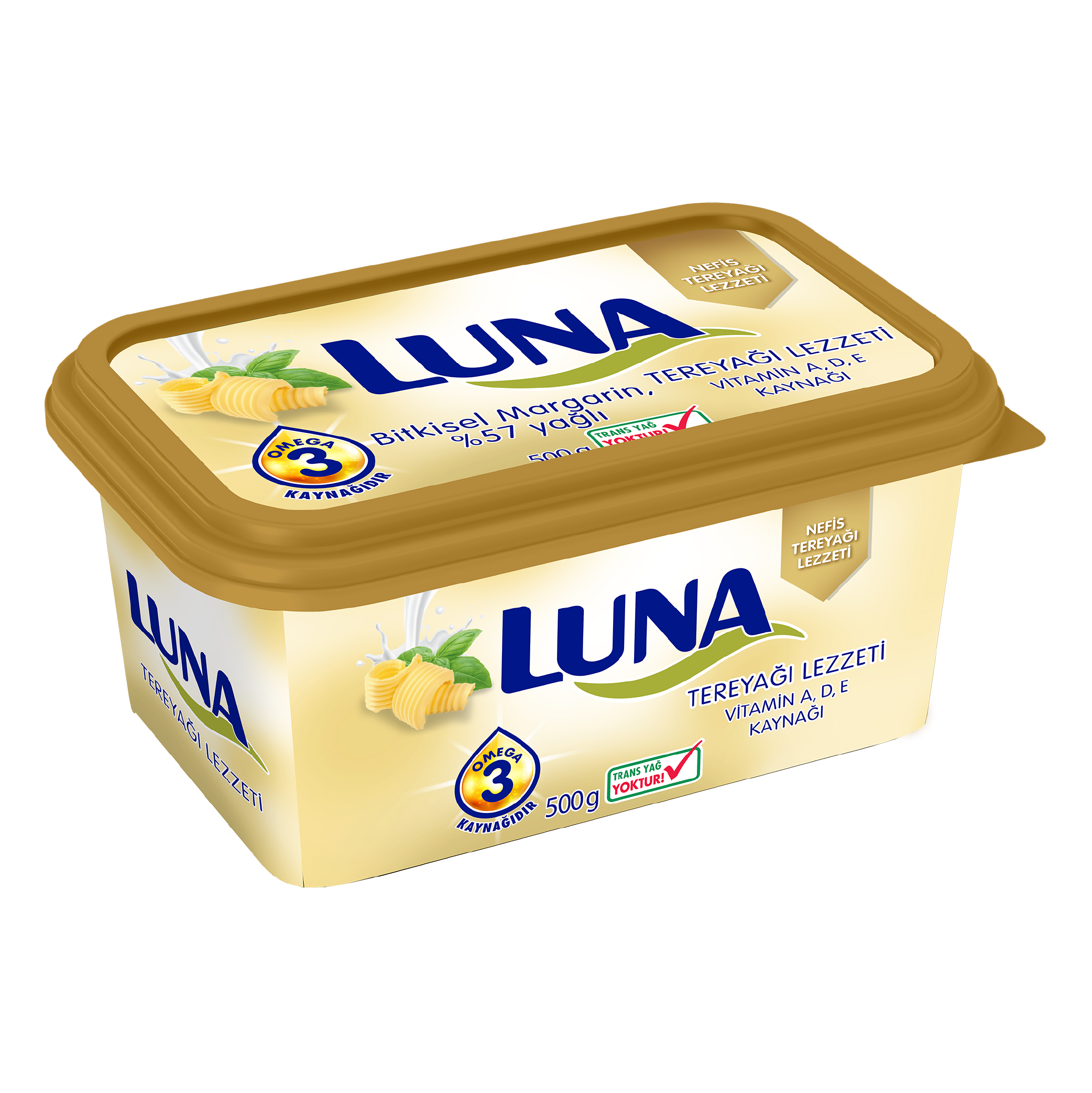 Luna Tereyağ Lezzeti Kase 500 g 