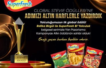 SuperFresh, Global Stevie Ödülleri’ne Adını Altın Harflerle Yazdırdı!