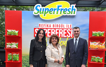 SuperFresh’in ‘tarladan tabaklara’ uzanan yolculuğu  ünlü şef Refika Birgül ile yayında…