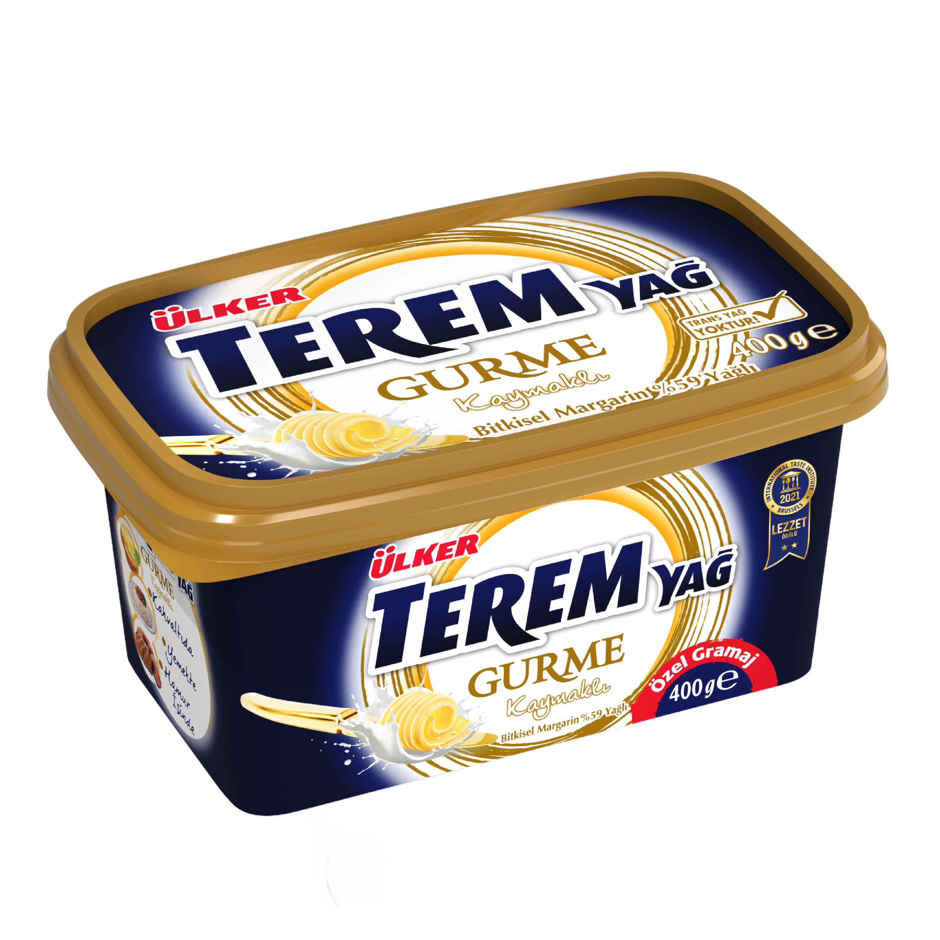 Teremyağ Gourmet with Cream, tub 400g