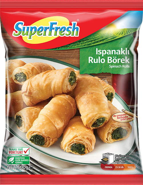 SPINACH ROLLS 