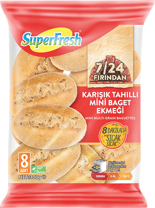 7/24 BAKERY MİNİ MULTİ-GRAİN BAGUETTES