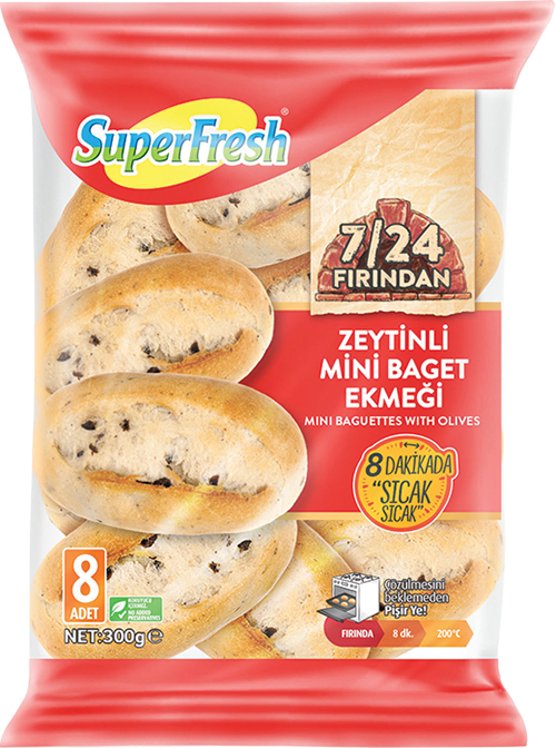 7/24 BAKERY MİNİ BAGUETTES WİTH OLİVES