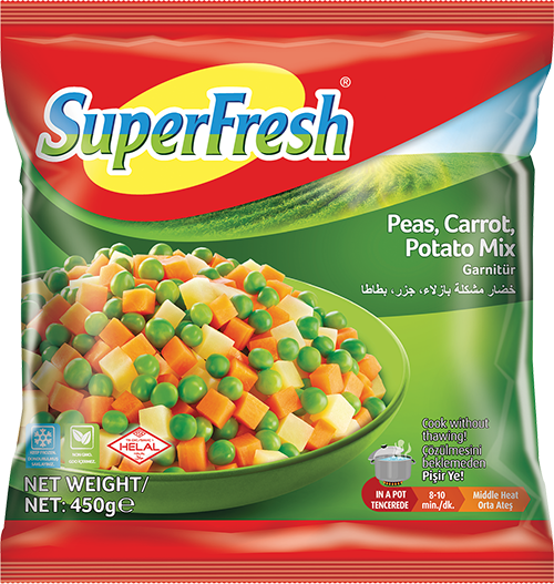 PEAS, CARROT, POTATO MIX