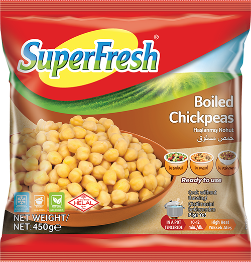 BOILED CHICKPEAS 