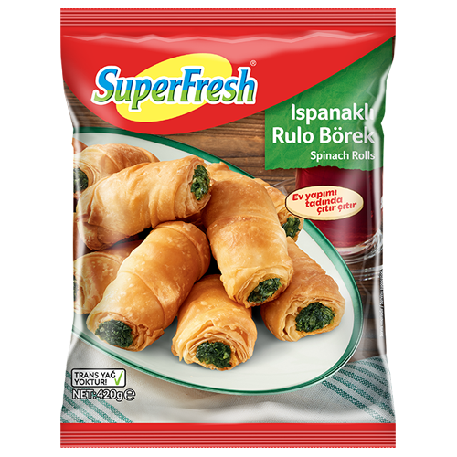 SUPERFRESH ISPANAKLI RULO BÖREK