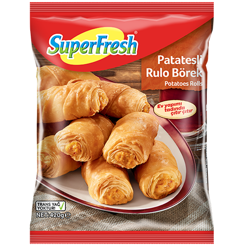 SUPERFRESH PATATESLİ RULO BÖREK