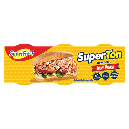 SUPERTON TON BALIĞI (3X75 GR) 