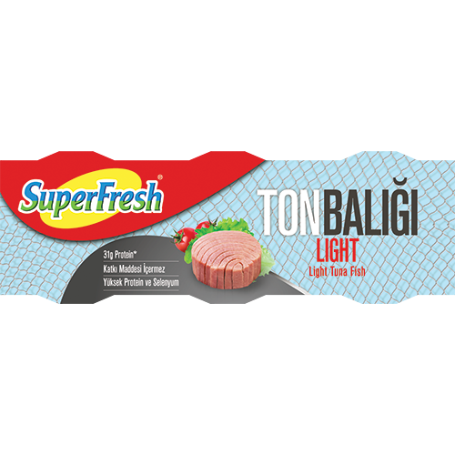 SUPERFRESH LIGHT TON BALIĞI (3X75 GR)