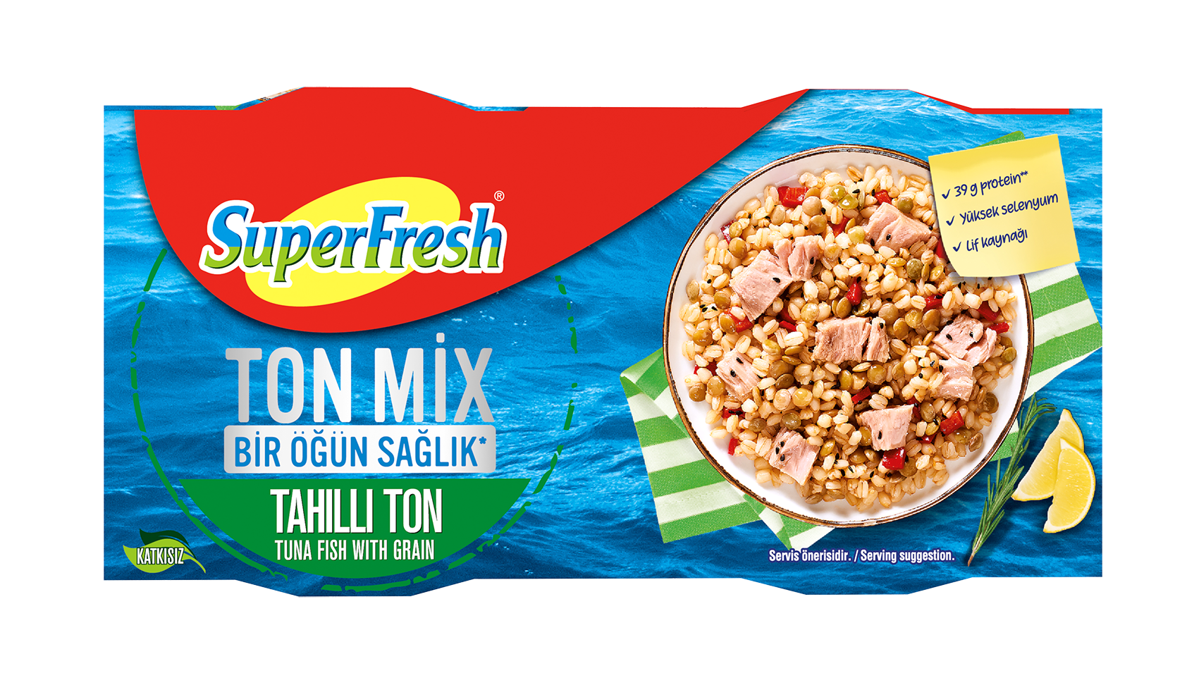 SUPERFRESH TON TAHILLI (2X150 GR)