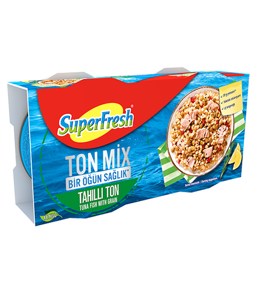 SUPERFRESH TON TUNA WITH BEANS GRAINS