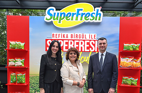 Journey of SuperFresh from ‘farm to plates” On air with famous chef Refika Birgül...