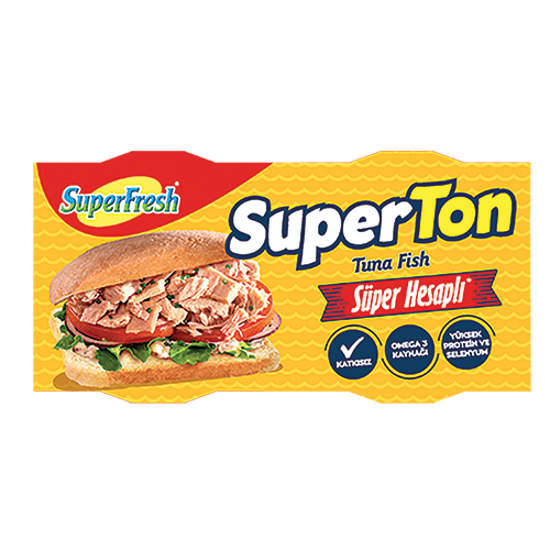 SUPERTON TON BALIĞI (2X135 GR)